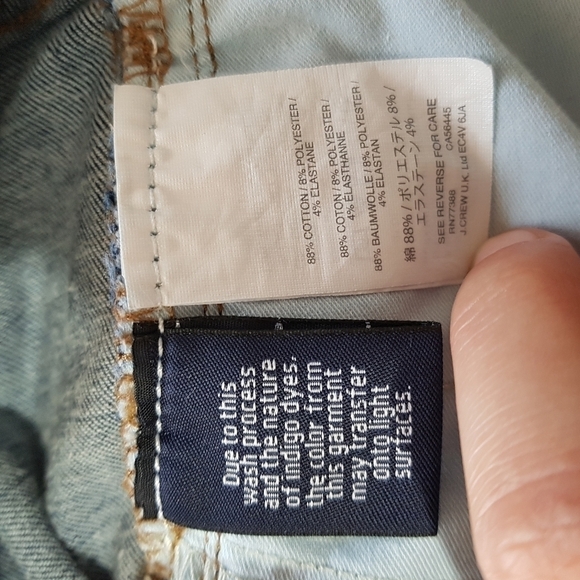 J Crew Toothpick Skinny Blue Jeans - Picture 11 of 13